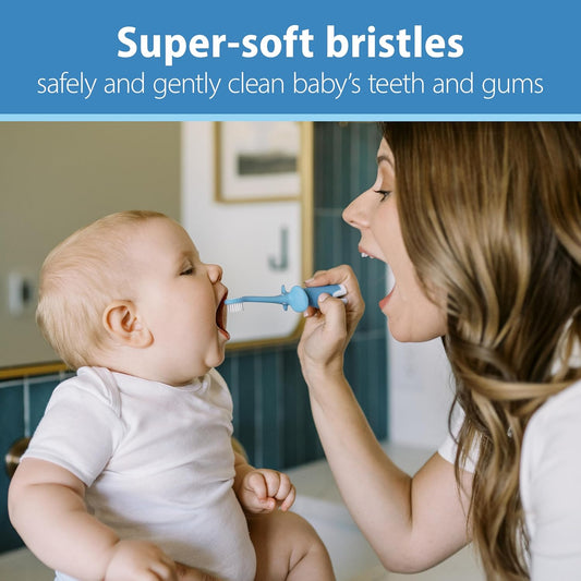 Infant-To-Toddler Toothbrush,Blue