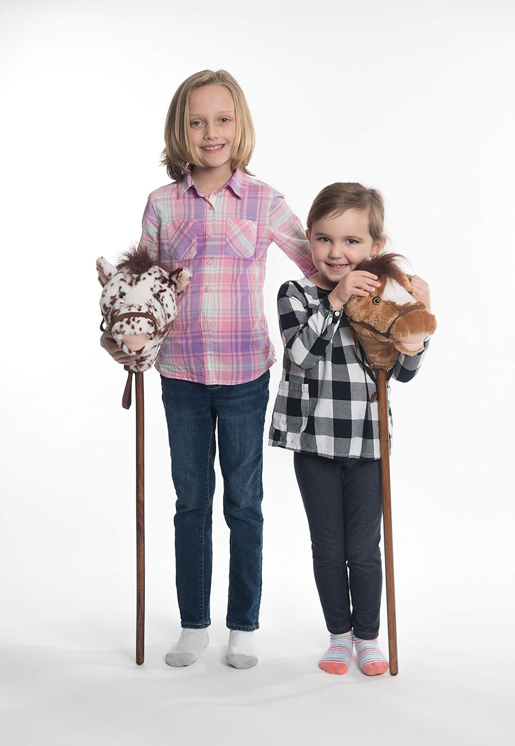 Easy Ride 'Um 2-Piece Stick Horse with Sound, Brown