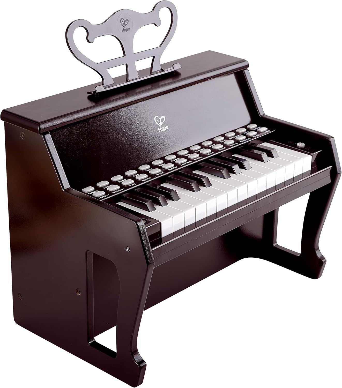 Learn with Lights Piano, Black