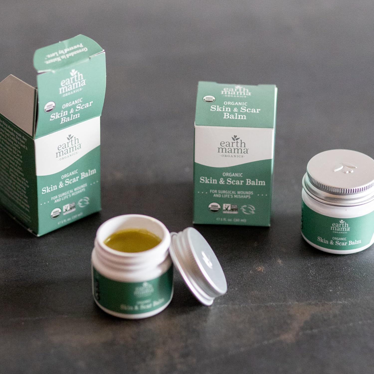 Organic Skin & Scar Balm | Reduces the Discomfort and Appearance of C-Section Scars and Pregnancy Stretch Marks, 1-Fluid Ounce