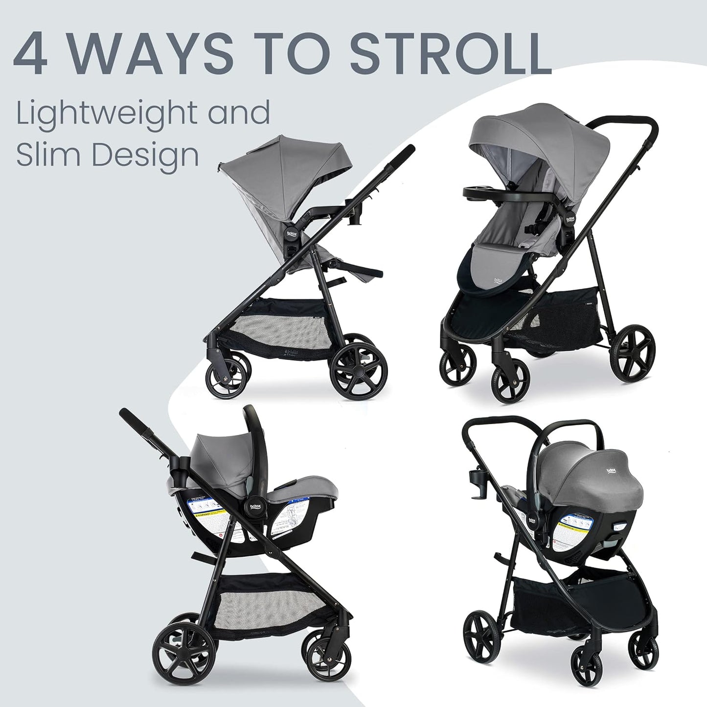 Willow™ Brook™ Travel System, Graphite Glacier