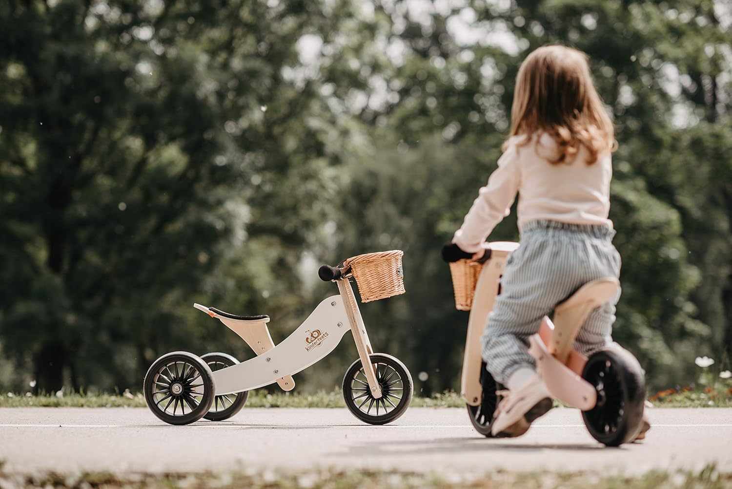 New, Kids Tiny Tot plus Balance Bike, Adjustable Seat, Puncture Proof Tires, Pedal-Free Training Bicycle for Children and Toddlers Ages 18 Months and up (White)