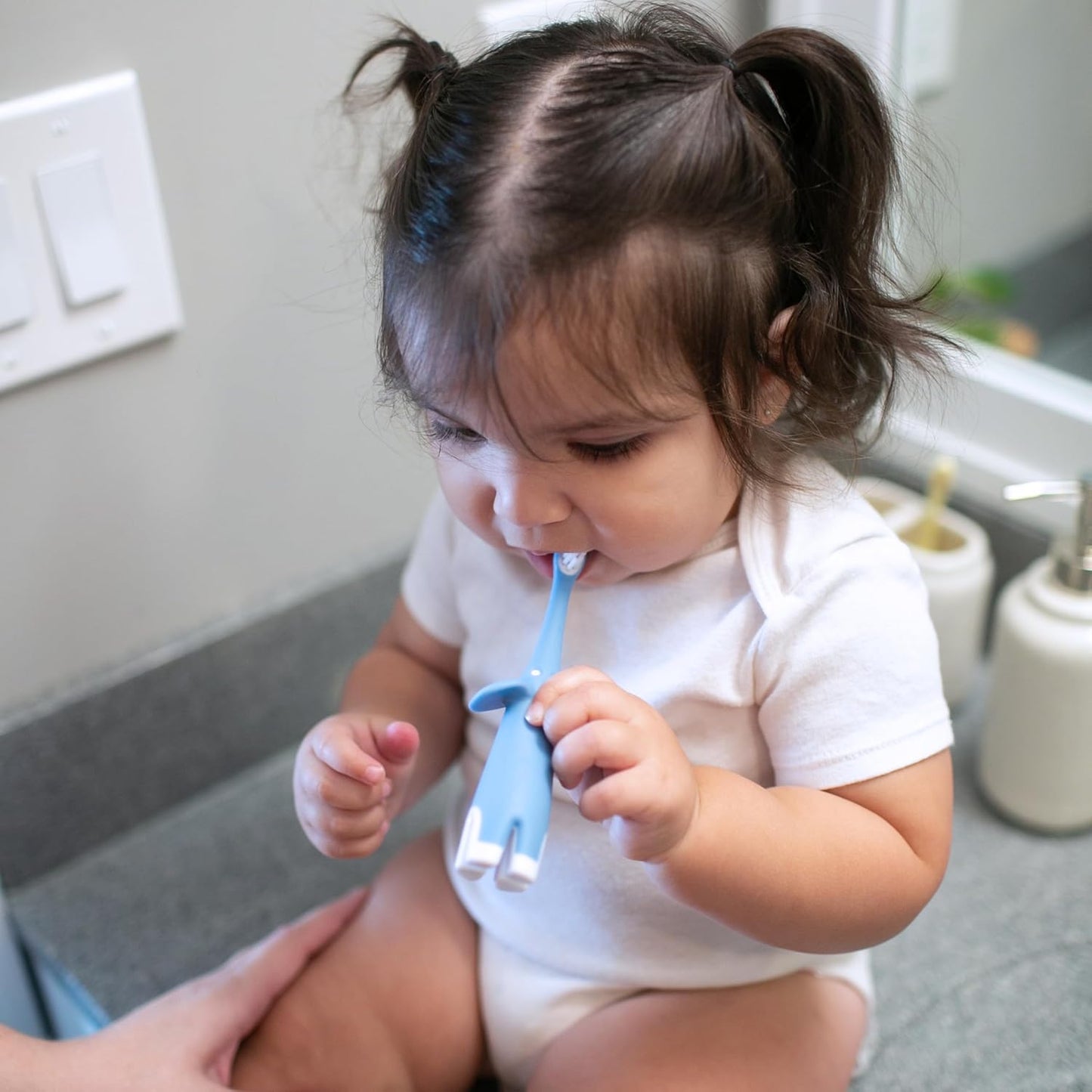 Infant-To-Toddler Toothbrush,Blue