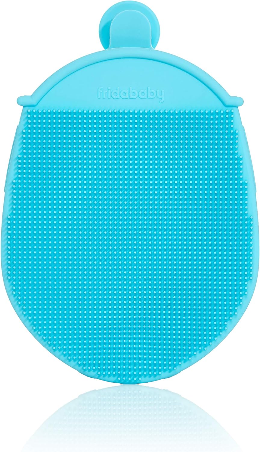 Dermafrida the Bath Mitt | Toddler Quick-Dry Body Bath Brush, Silicone, Replacement to Kid'S Washcloth | Fits Both Parent or Child for Early Stage Development
