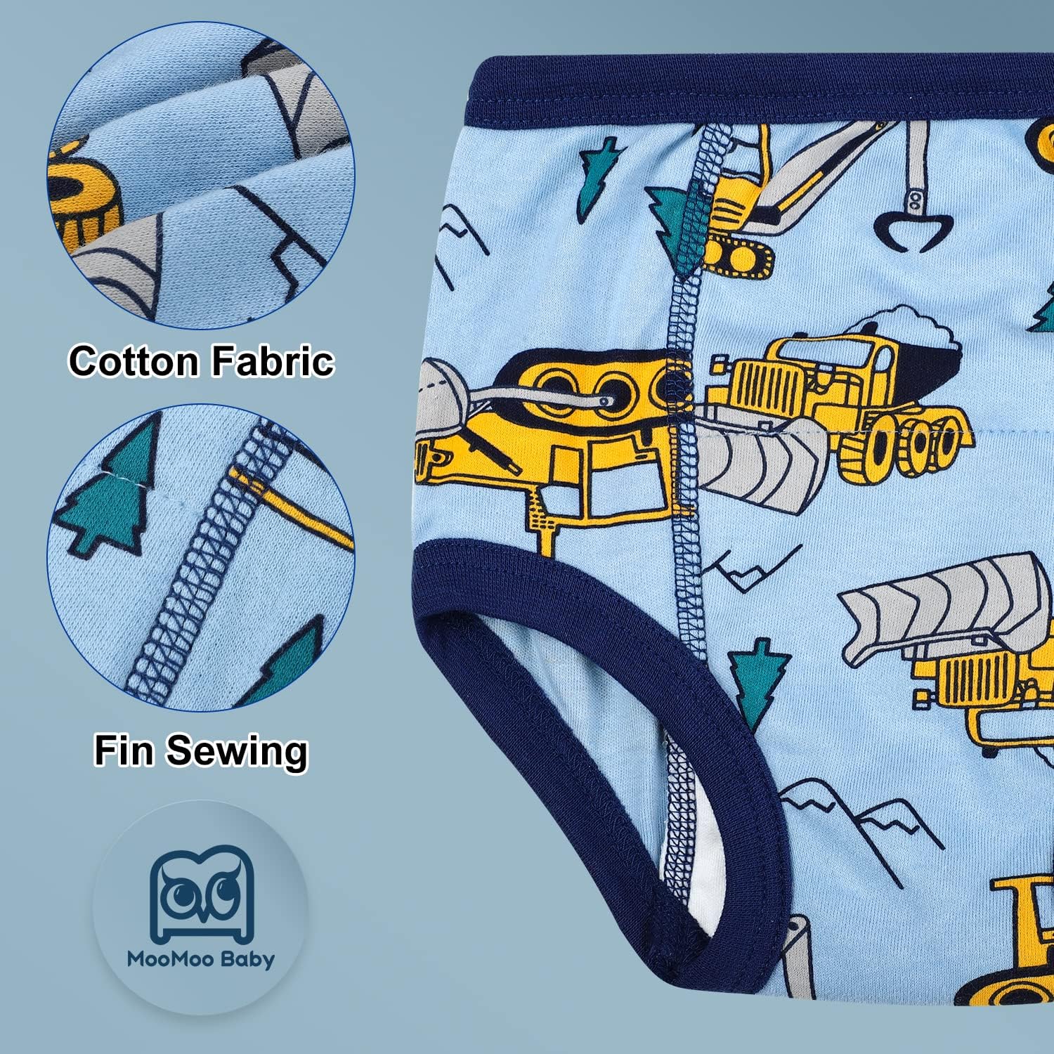 Training Pants Customized Toddler Training Underwear for Baby Girl and Boy 6 Layers