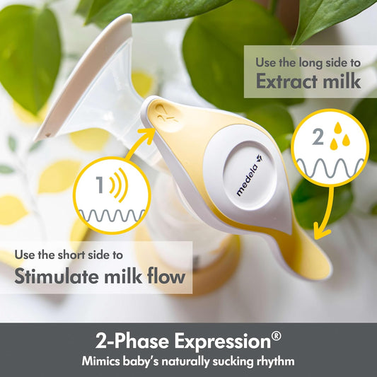 New Harmony Manual Breast Pump with Personalfit Flex