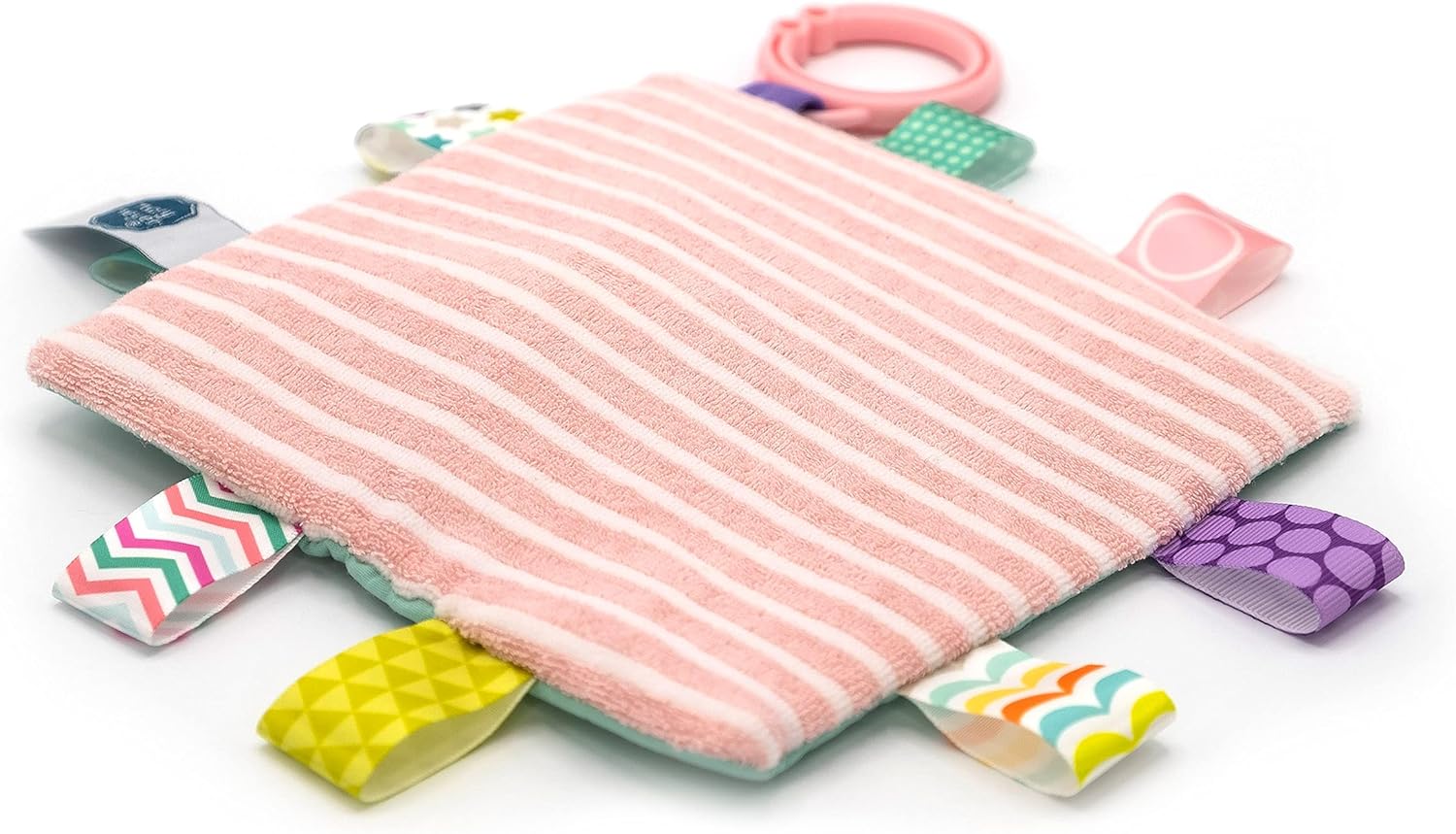 - Baby Infant Toddler - Taggies Crinkle Me - Stroller and Car Seat Toy, Sensory Toy, Crinkle Paper and Squeaker, Flora Fawn