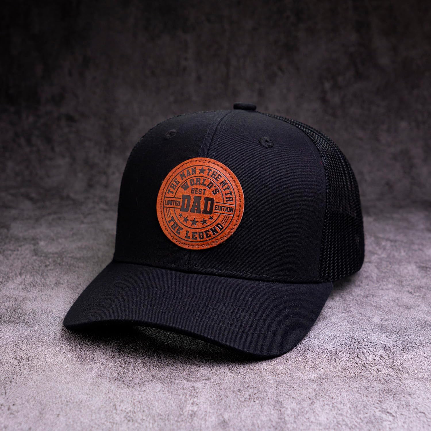 World Best Dad Ever Cap, Dad Hat Fathers Day Birthday Gifts for Dad Papa from Daughter Son Trucker Cap