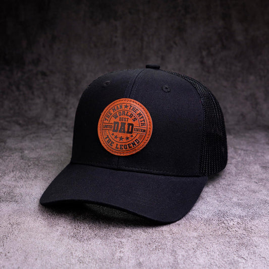 World Best Dad Ever Cap, Dad Hat Fathers Day Birthday Gifts for Dad Papa from Daughter Son Trucker Cap