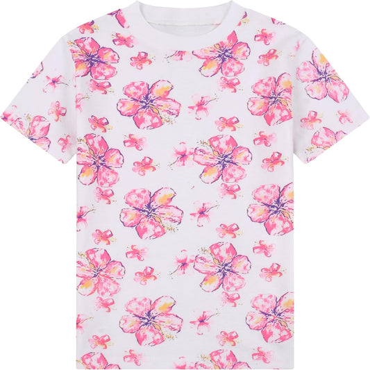 Pajamas Girls Toddler Kids Children'S Outfit Nightwear 100% Cotton Sets Children'S Sleepwear Short Sleeve Pjs