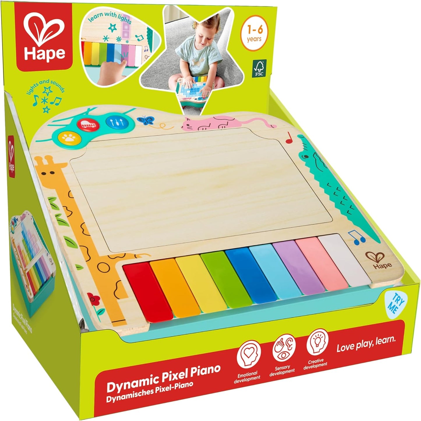Pixel Piano Toy