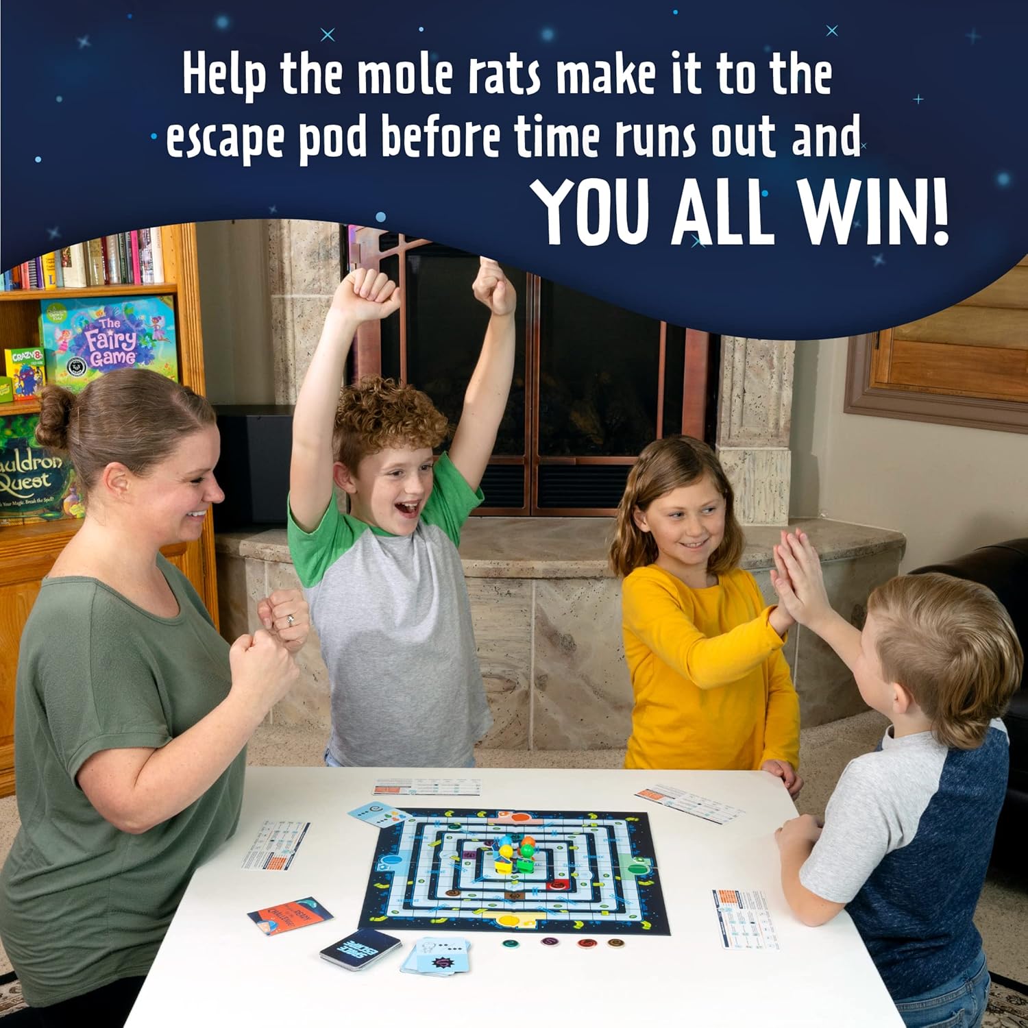 Space Escape Cooperative Strategy Game for Big Kids