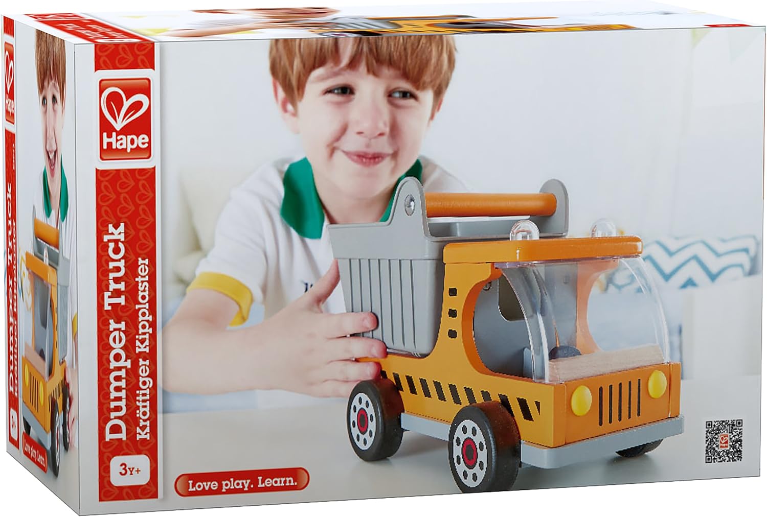 Dump Truck Kid'S Wooden Construction Toys Vehicle
