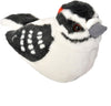 18220 Audubon Birds Downy Woodpecker Plush with Authentic Bird Sound, Stuffed Animal, Bird Toys for Kids & Birders