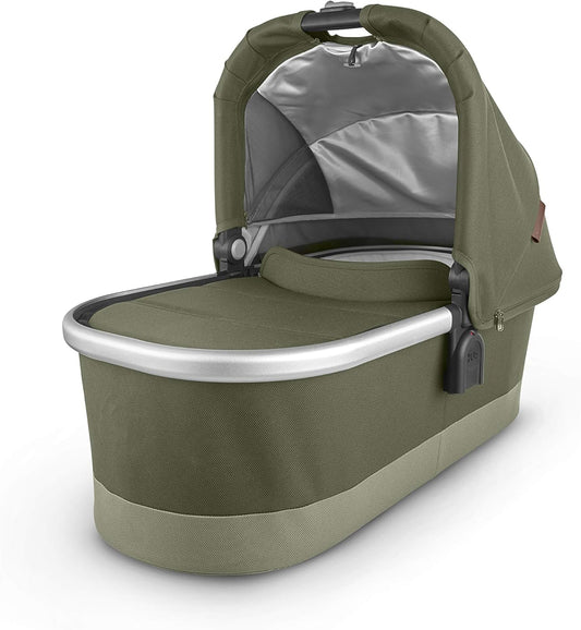 Bassinet - HAZEL (Olive/Silver/Saddle Leather)