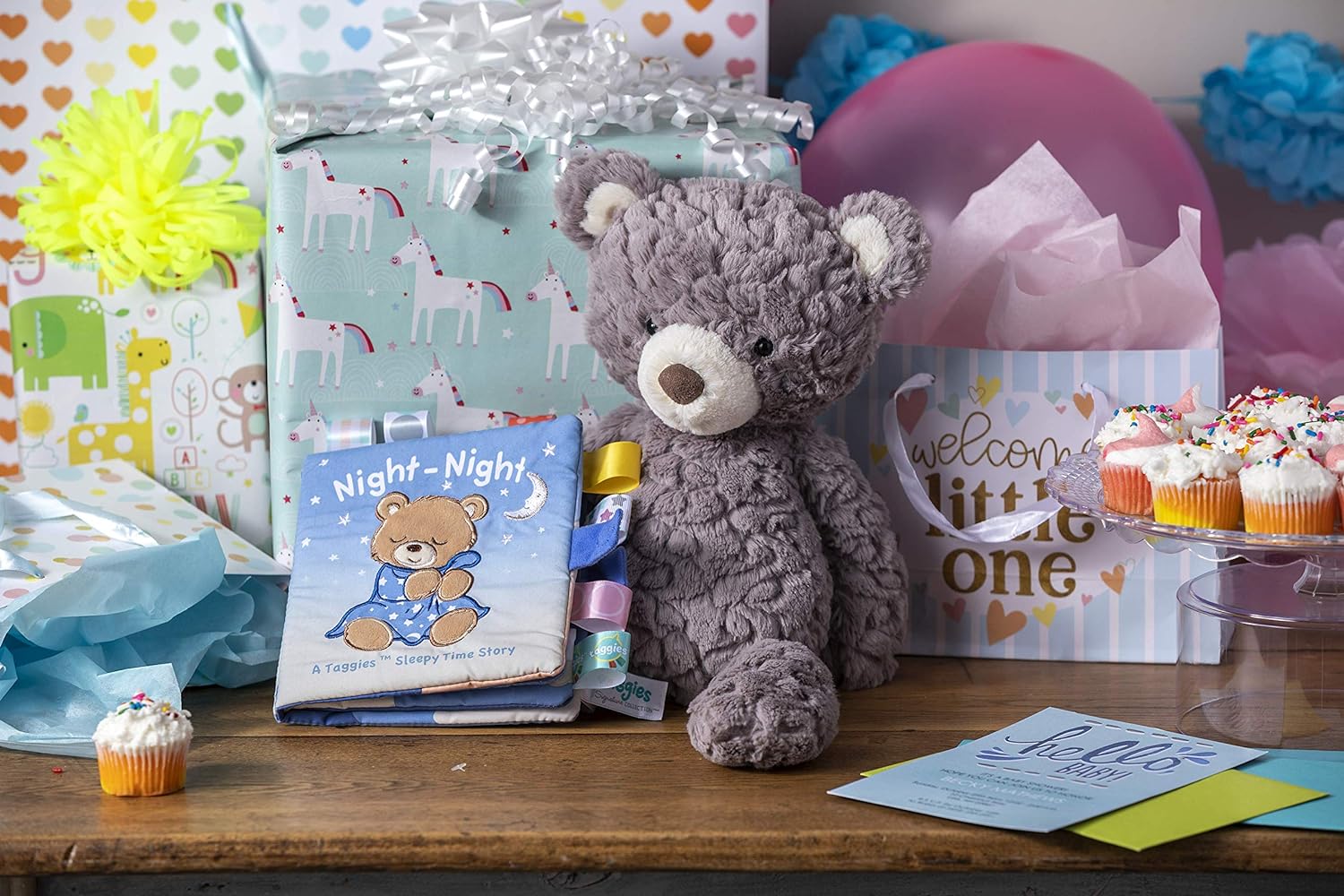 - Taggies Soft Book for Infants - Starry Night Teddy 6"