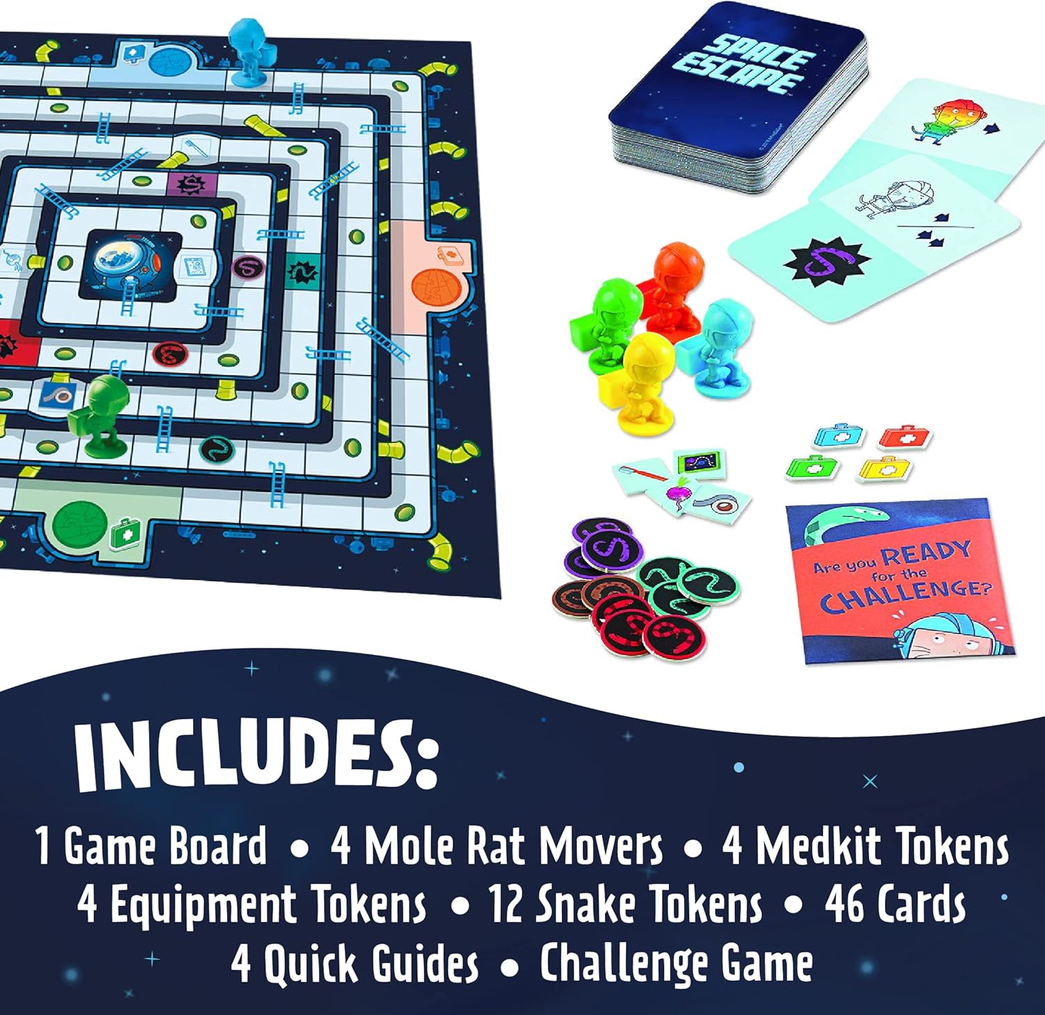 Space Escape Cooperative Strategy Game for Big Kids