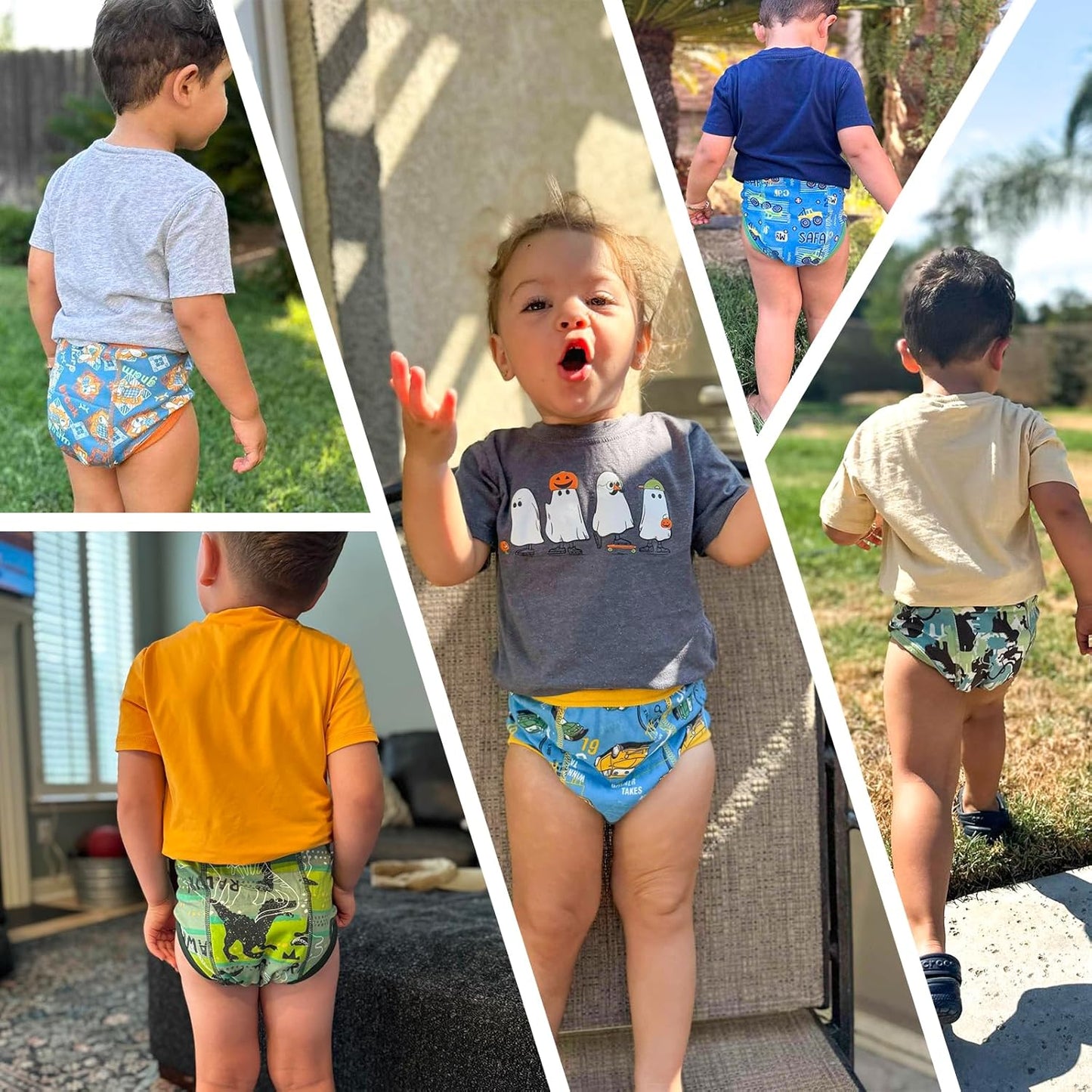 Training Pants Customized Toddler Training Underwear for Baby Girl and Boy 6 Layers