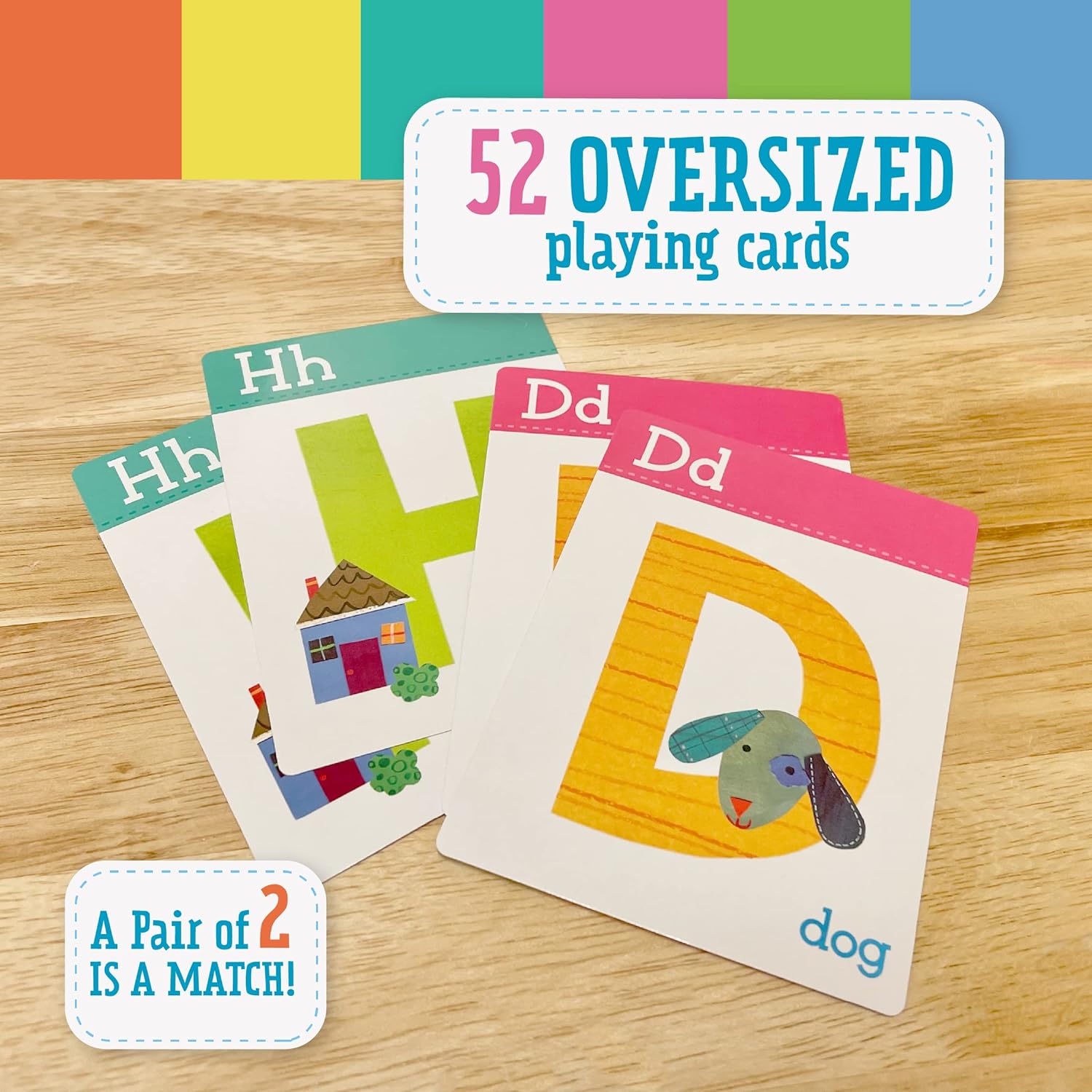 Alphabet Go Fish Card Game Board Game