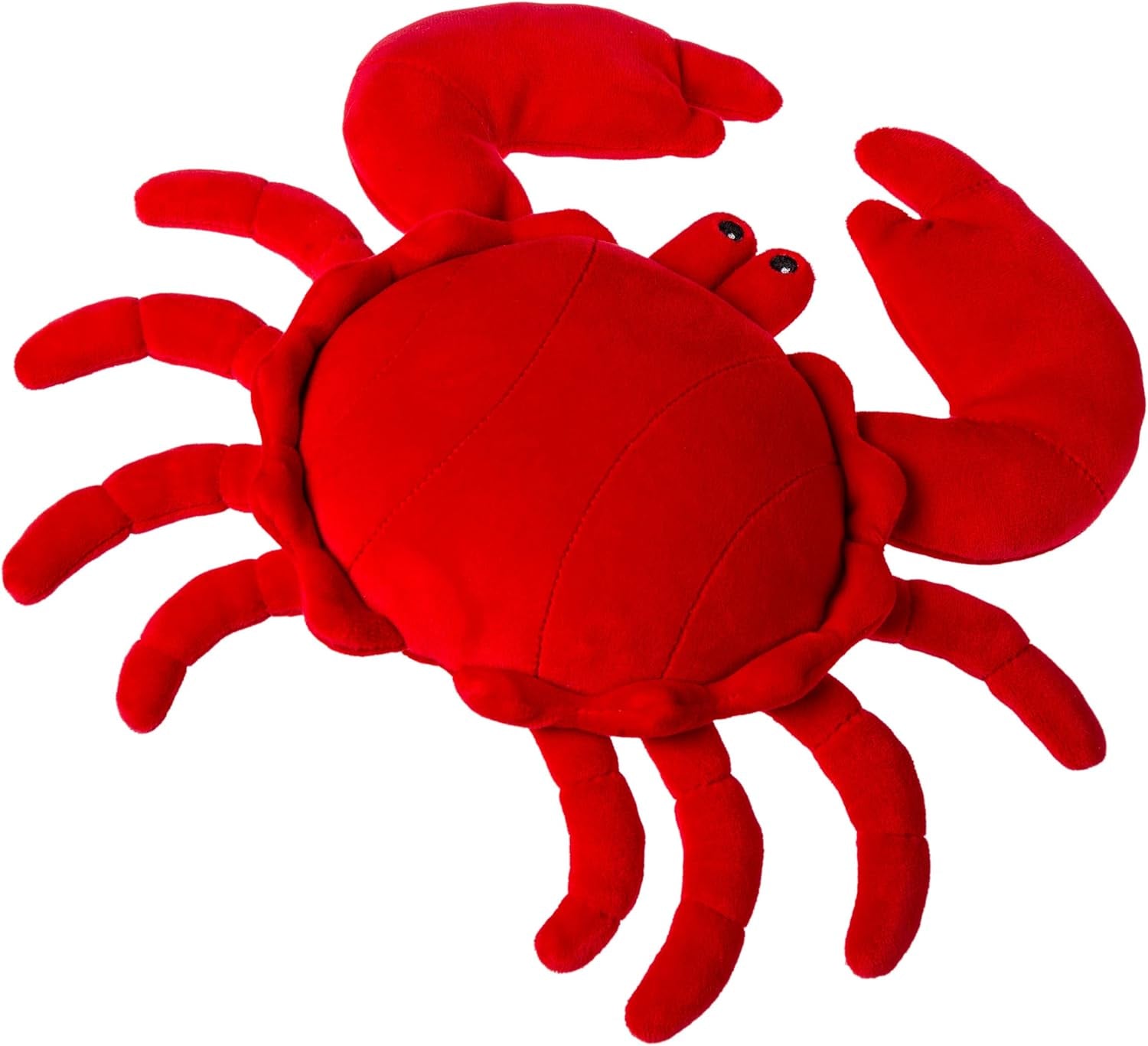 Smootheez Stuffed Animal Soft Toy, 8-Inches, Red Crab