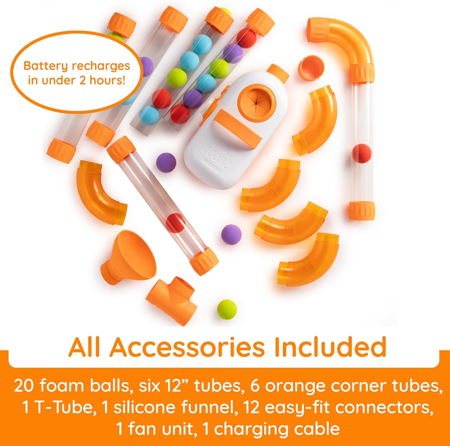 Air Toobz - Air-Powered STEM Building Toy - Kids & Teens