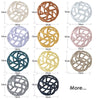 Baby Colorful Silicone Teether Toy Ball Training Hand Grip Baby Teething Infant Chewing Toy Food Safety Silicone Baby Essentials