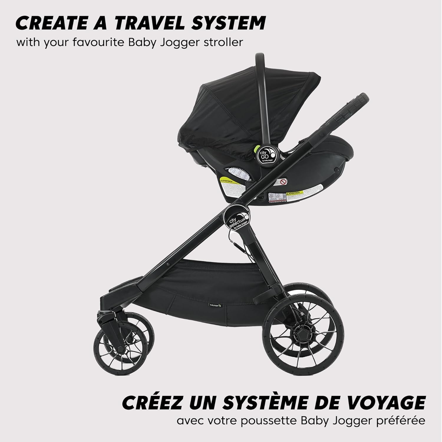City Go Infant Car Seat, Lunar Black