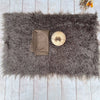 Newborn Photography Props Soft Baby Faux Fur Long Pile Blanket Background Kid Layer Cute Infant Photo Shoot Accessories