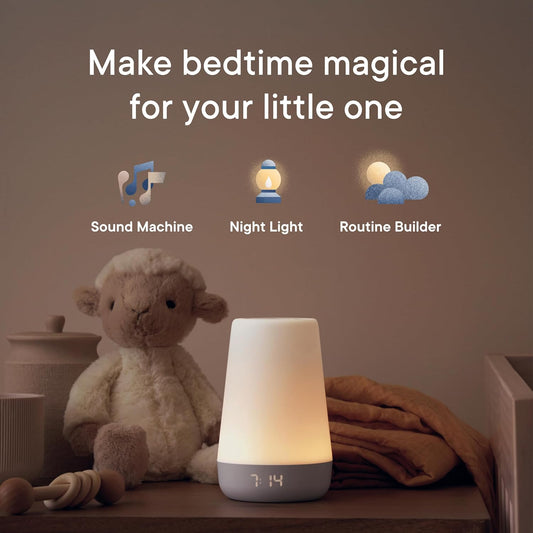 Hatch Rest Baby Sound Machine, Night Light | 2Nd Gen | Registry Essential, Sleep Trainer, Routine Builder, Time-To-Rise Alarm Clock, White Noise Soother, Nursery Stories, Toddler Kids Bedroom (Wi-Fi)