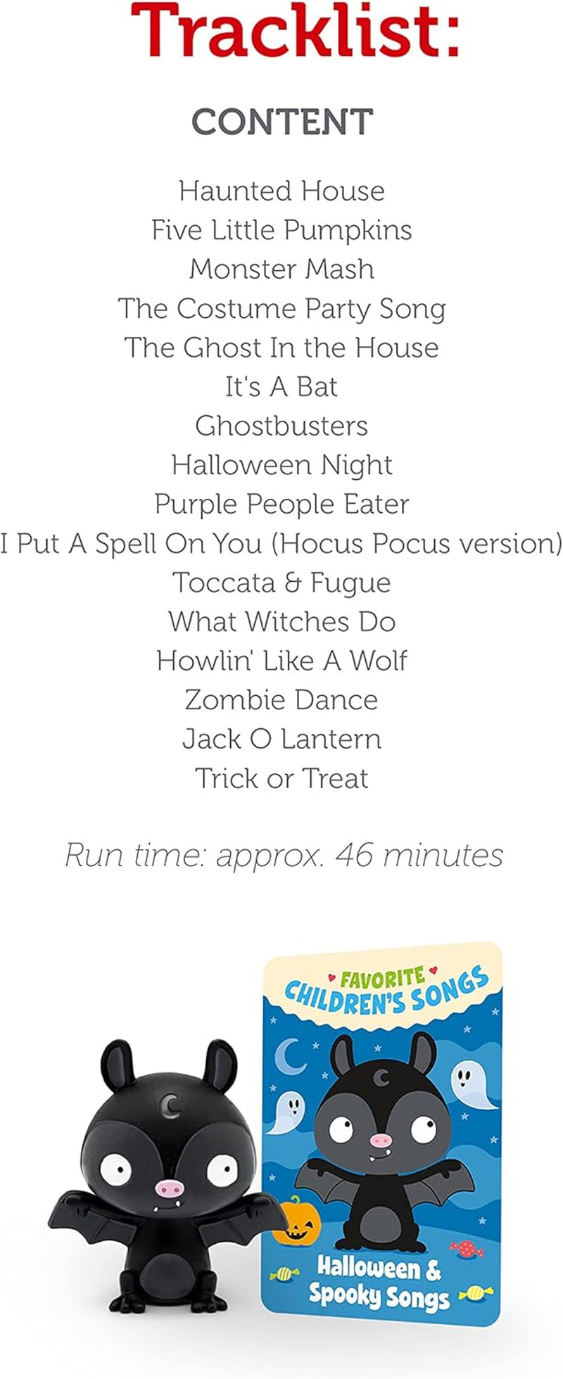 Favorite Children'S Songs: Halloween & Spooky Songs Audio Toy Figurine