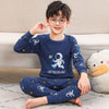 Children'S Sleepwear Clothes Set Avocado Print Sleeping Pajamas Casual Autumn Kids Baby Indoor Costumes Kids Winter Underwear