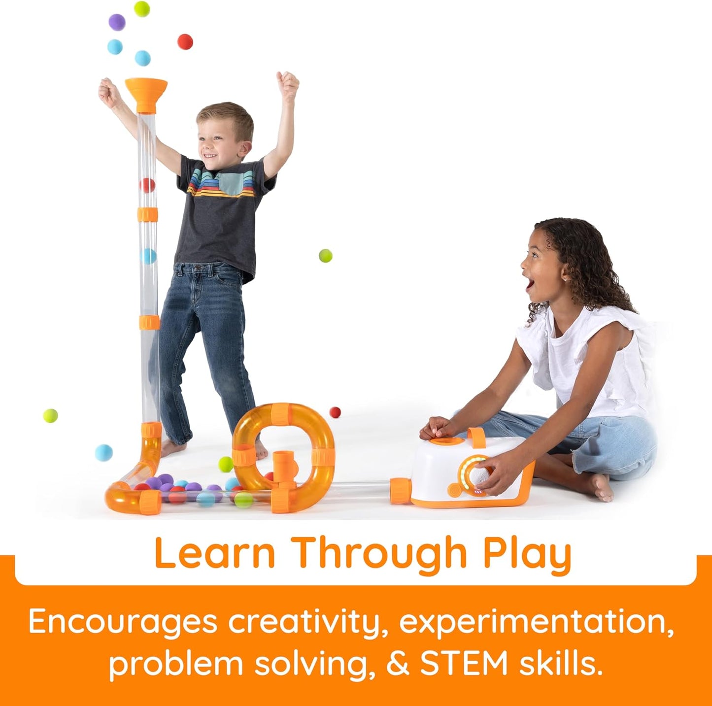 Air Toobz - Air-Powered STEM Building Toy - Kids & Teens