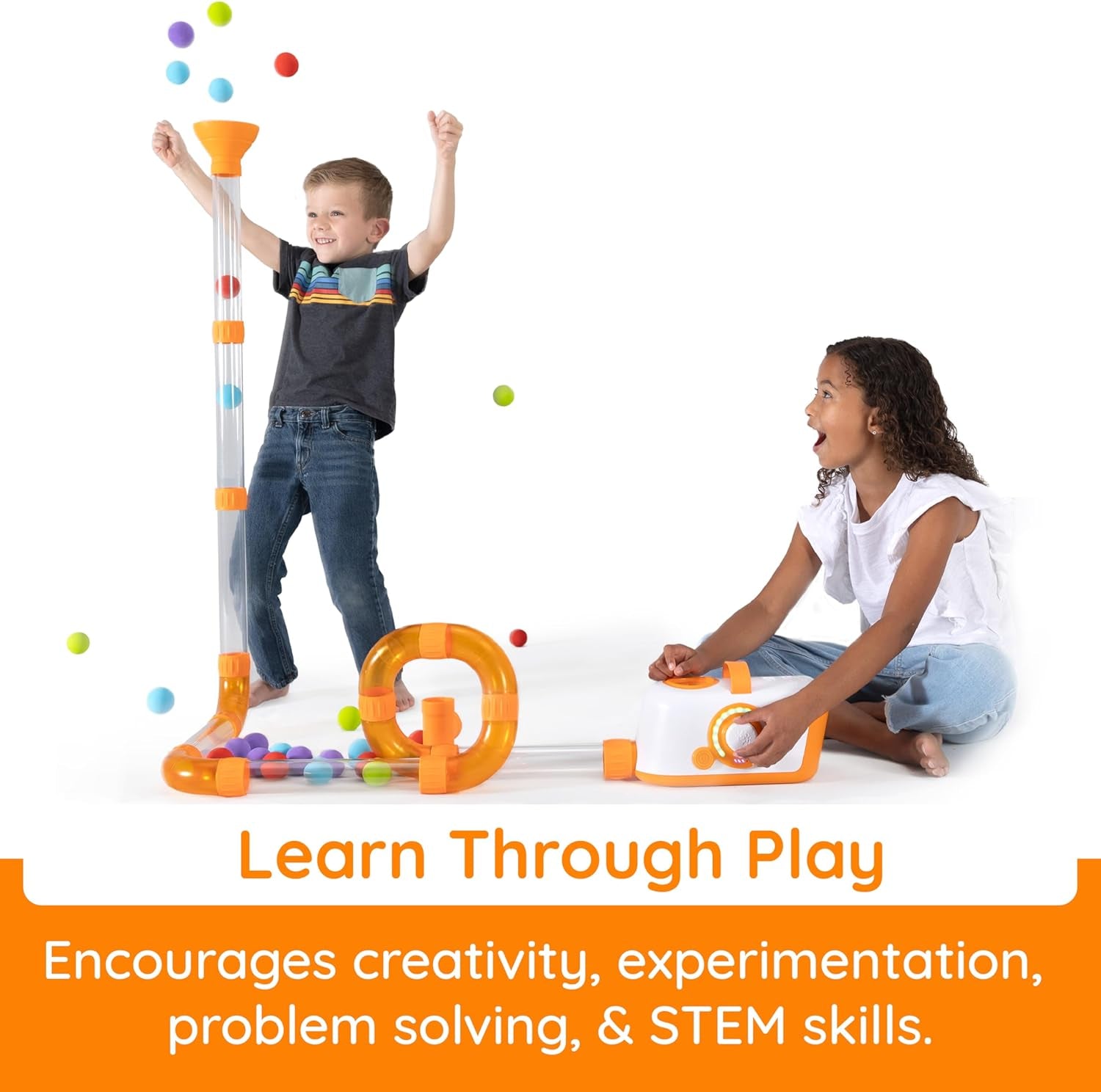 Air Toobz - Air-Powered STEM Building Toy - Kids & Teens