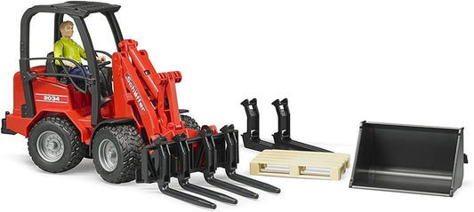 02191 Schaeffer Compact Loader 2034 with Figure & Accessories Vehicle
