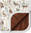 Pobi Baby Premium Baby Blanket, Soft Stretchy Quilt for Babies, Toddlers, Kids (Wildlife Animal)