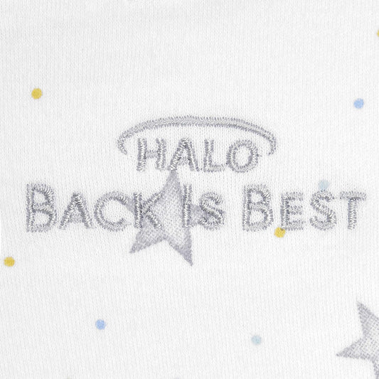 100% Cotton Sleepsack Swaddle, 3-Way Adjustable Wearable Blanket, TOG 1.5, Stardust, Newborn (Pack of 1)