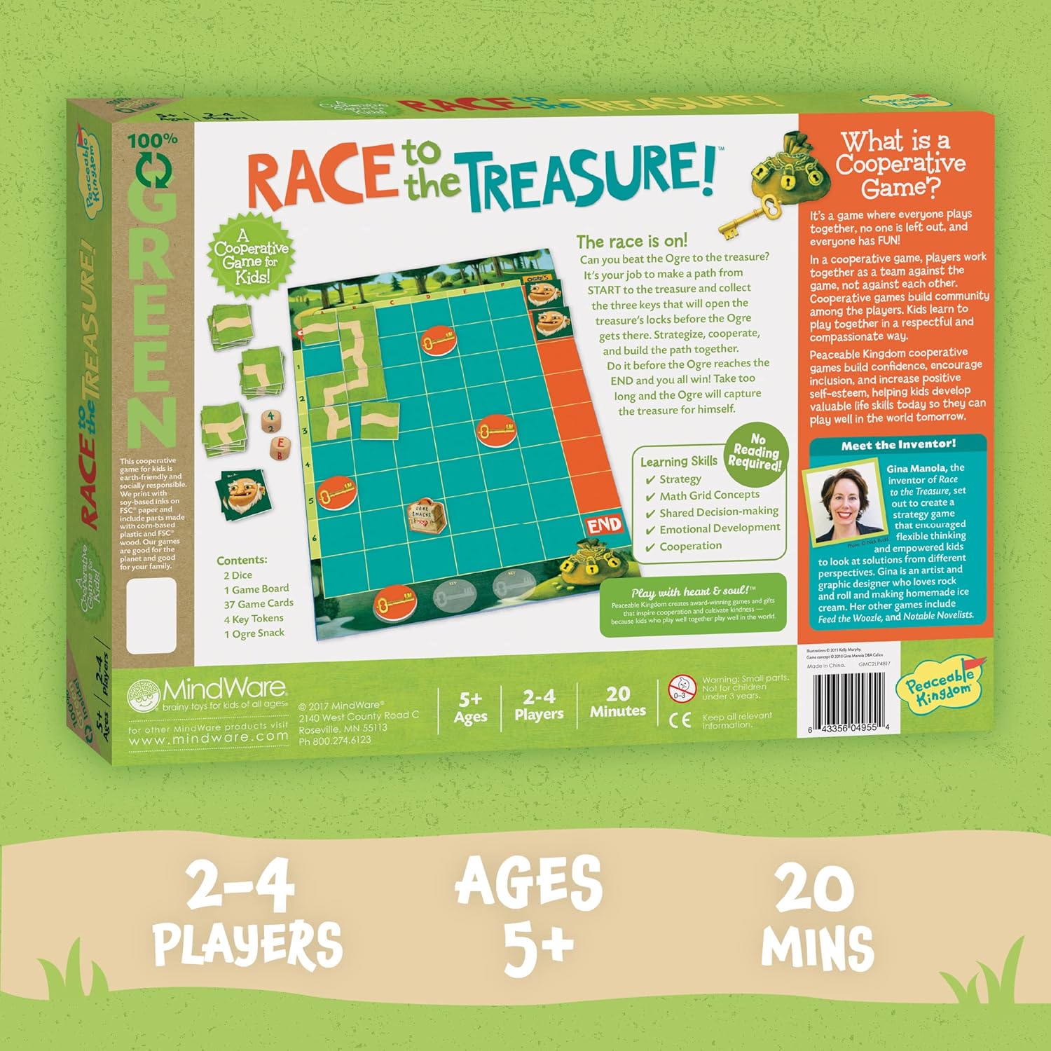 49554PK Race to the Treasure Games
