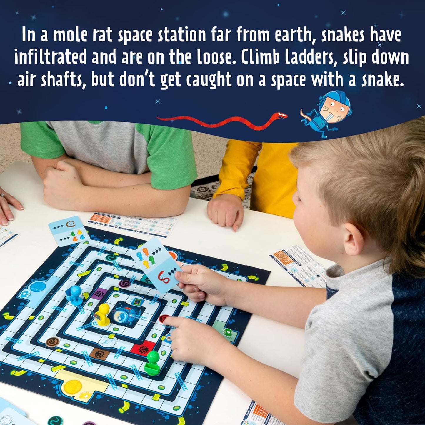 Space Escape Cooperative Strategy Game for Big Kids