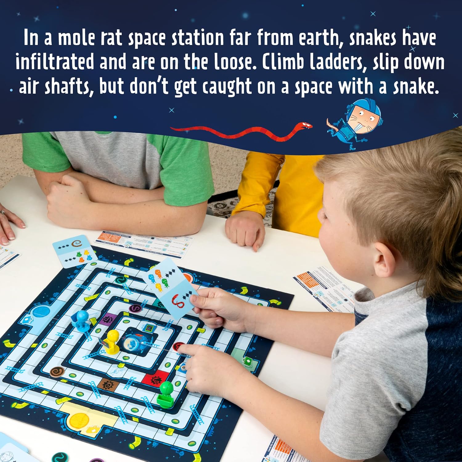 Space Escape Cooperative Strategy Game for Big Kids