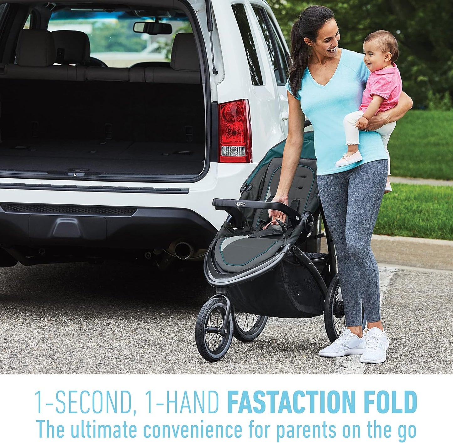 Fastaction Jogger LX Travel System, Stroller and Car Seat, Mansfield