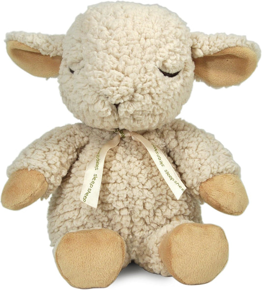Sleep Sheep on the Go Portable Plush Sound Machine, Natural