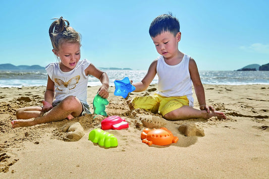 Sea Creatures Sand and Beach Toy Set Toys, Multicolor