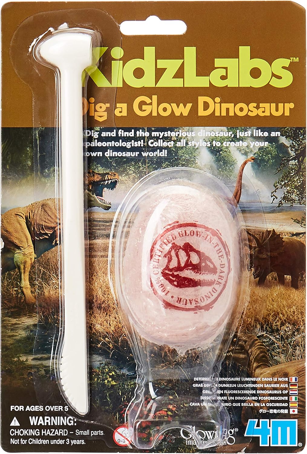 Dig a Glow Dinosaur