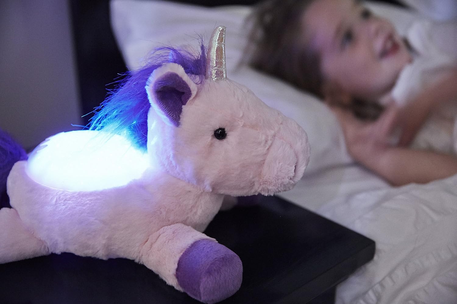 Twilight Cuddle Buddies Unicorn Nightlight, Pink