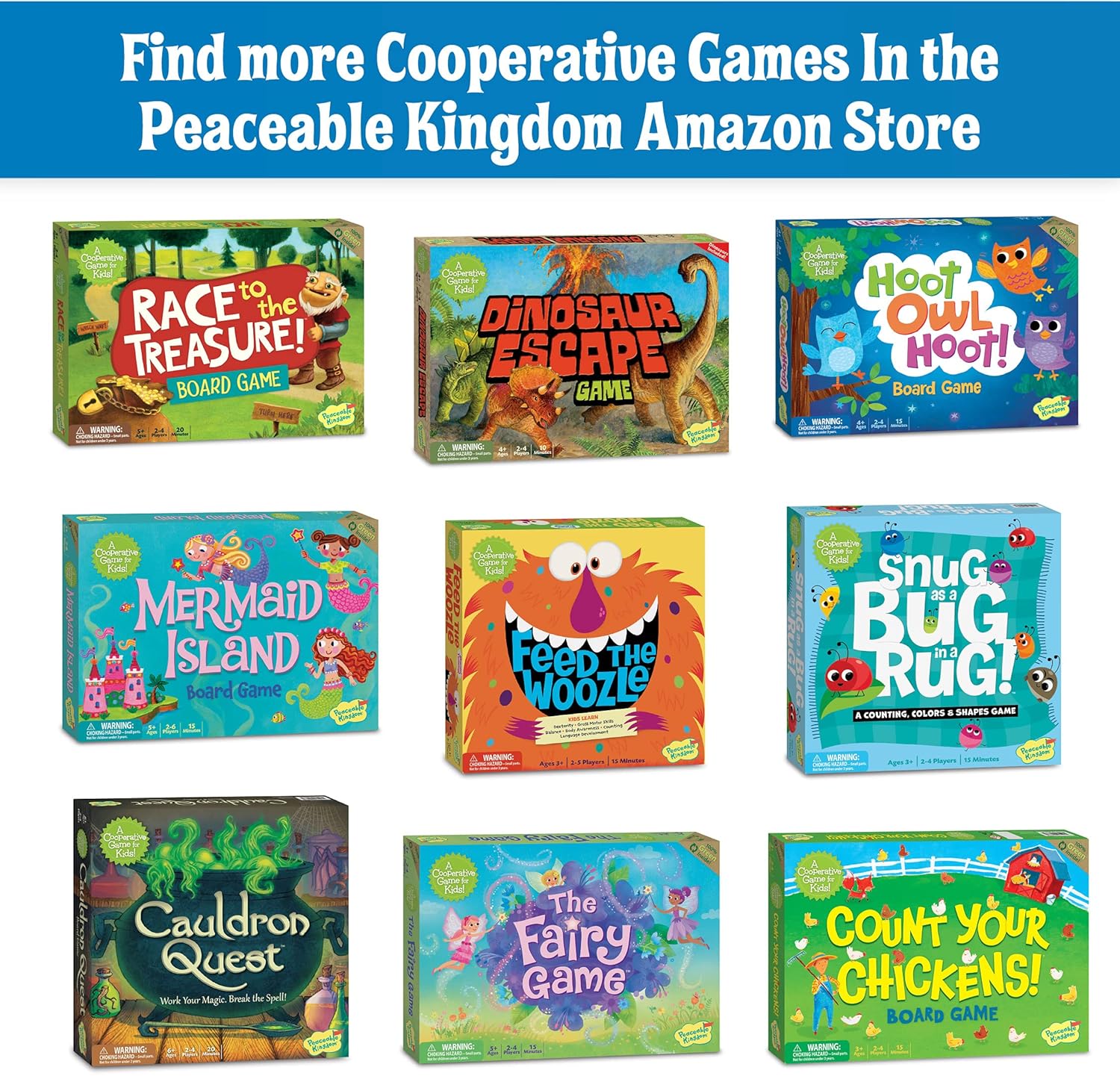 Gnomes at Night a Cooperative Maze Board Games for Kids Ages 6+ 2 to 4 Players