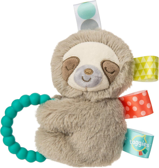 - Baby Infant Toddler - Taggies Rattle - Molasses Sloth - Sensory Toy 5''