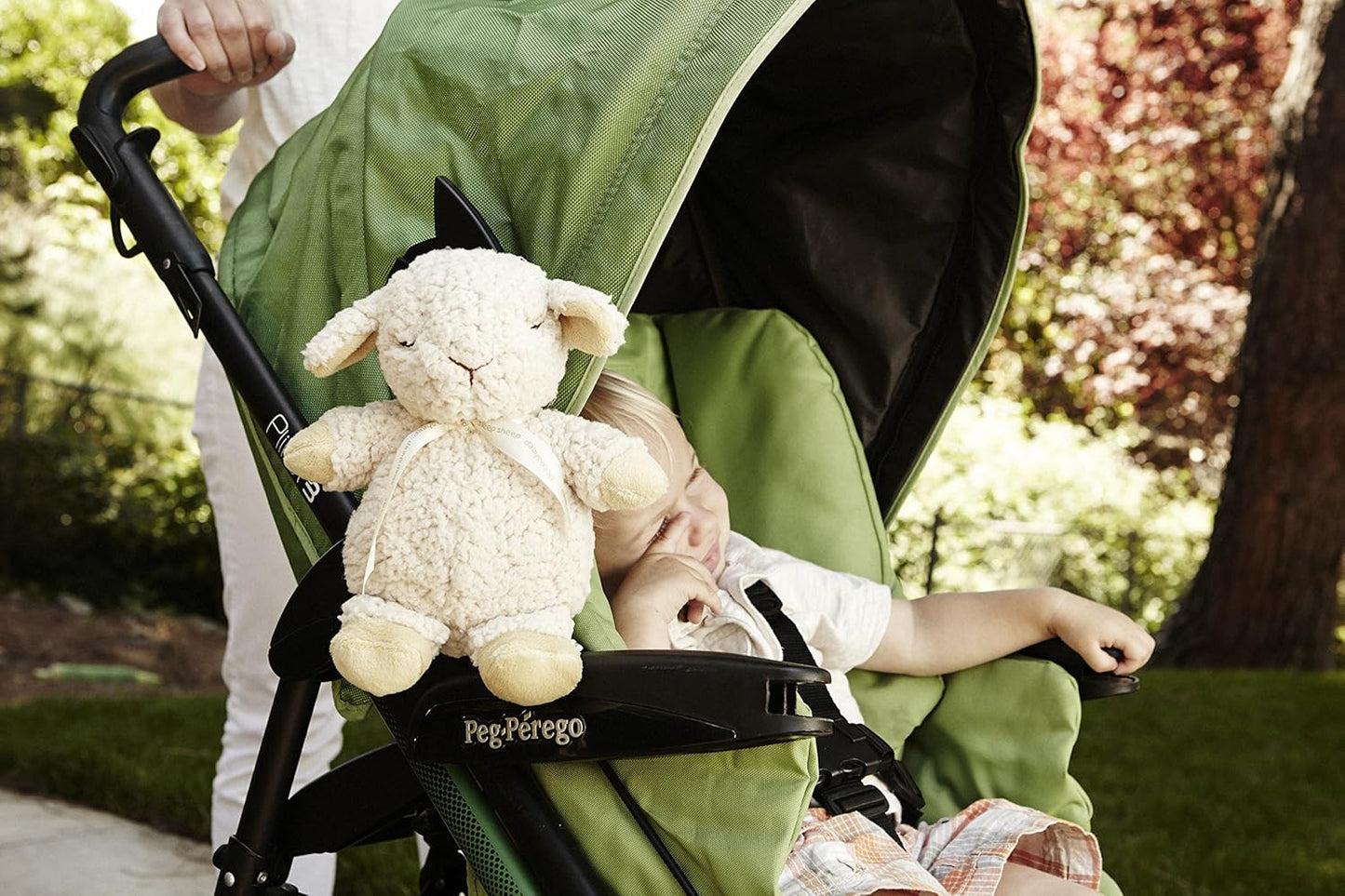 Sleep Sheep on the Go Portable Plush Sound Machine, Natural