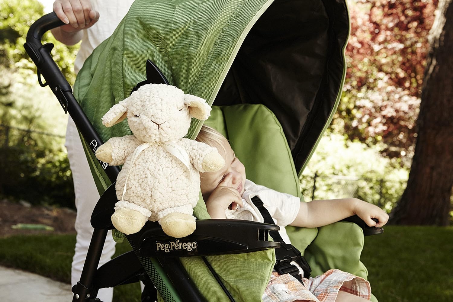 Sleep Sheep on the Go Portable Plush Sound Machine, Natural