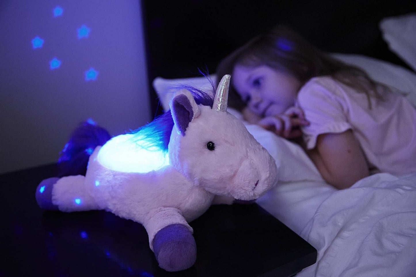 Twilight Cuddle Buddies Unicorn Nightlight, Pink