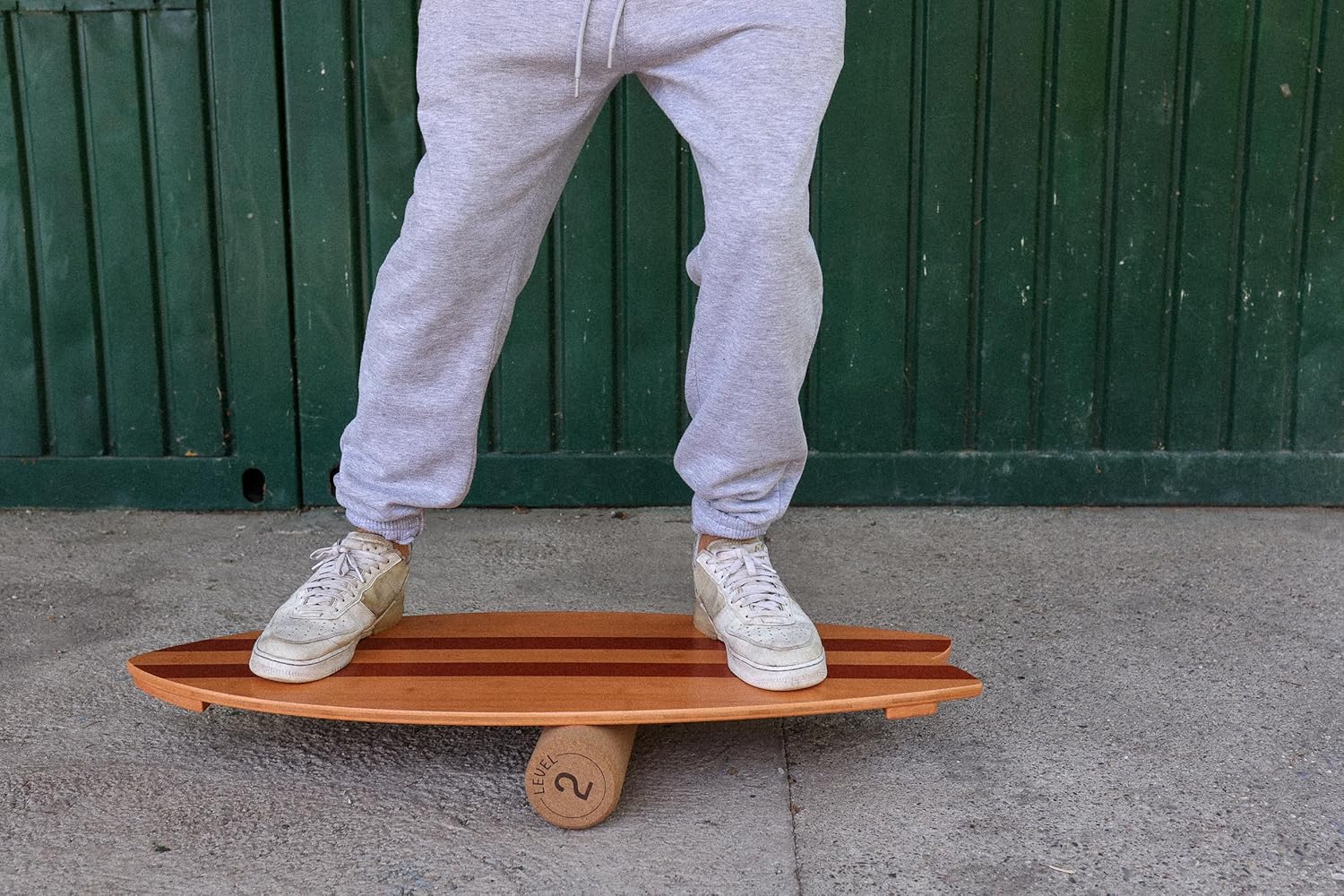 Balance Surfer | Balance Board Trainer Roller | Sustainable and Eco-Friendly | Balance Toy for Kids and Toddlers | Bamboo Suitable for 3+